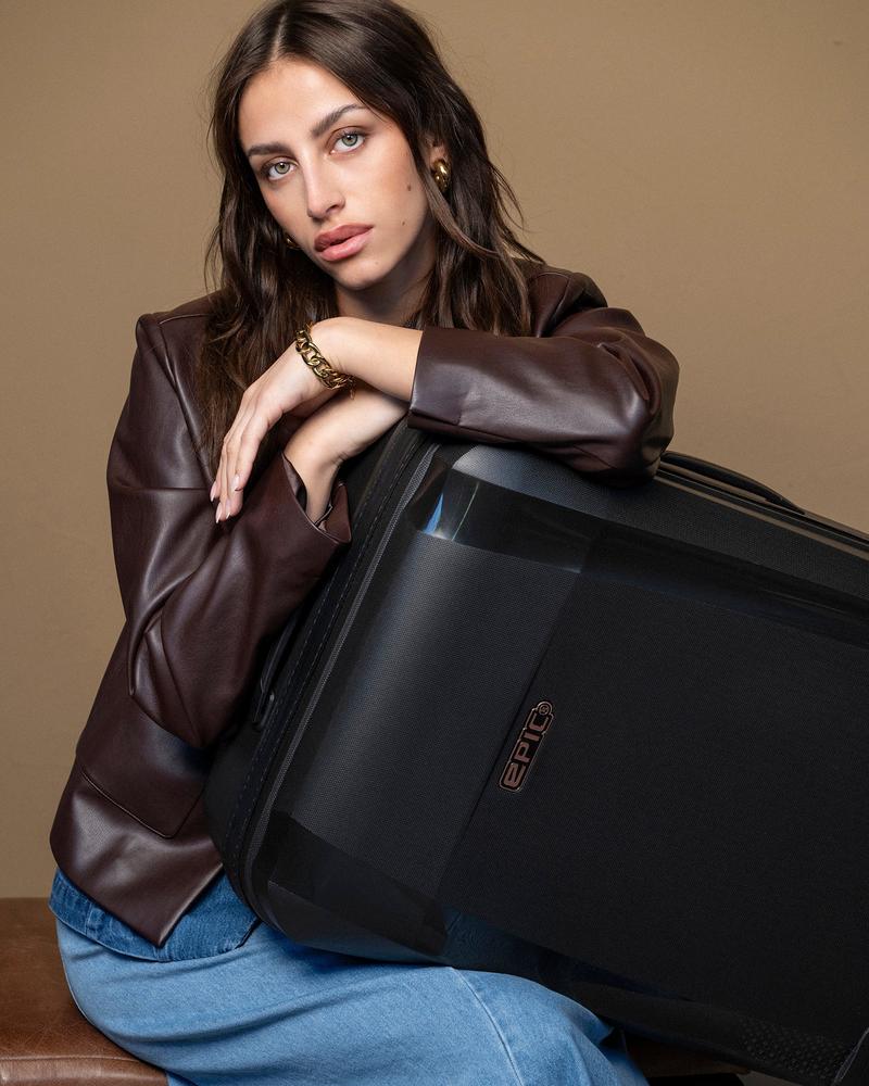 Epic Phantom SL Sett med harde trillekofferter 55+66+76 cm AnniversaryBLACK-Harde kofferter-BagBrokers