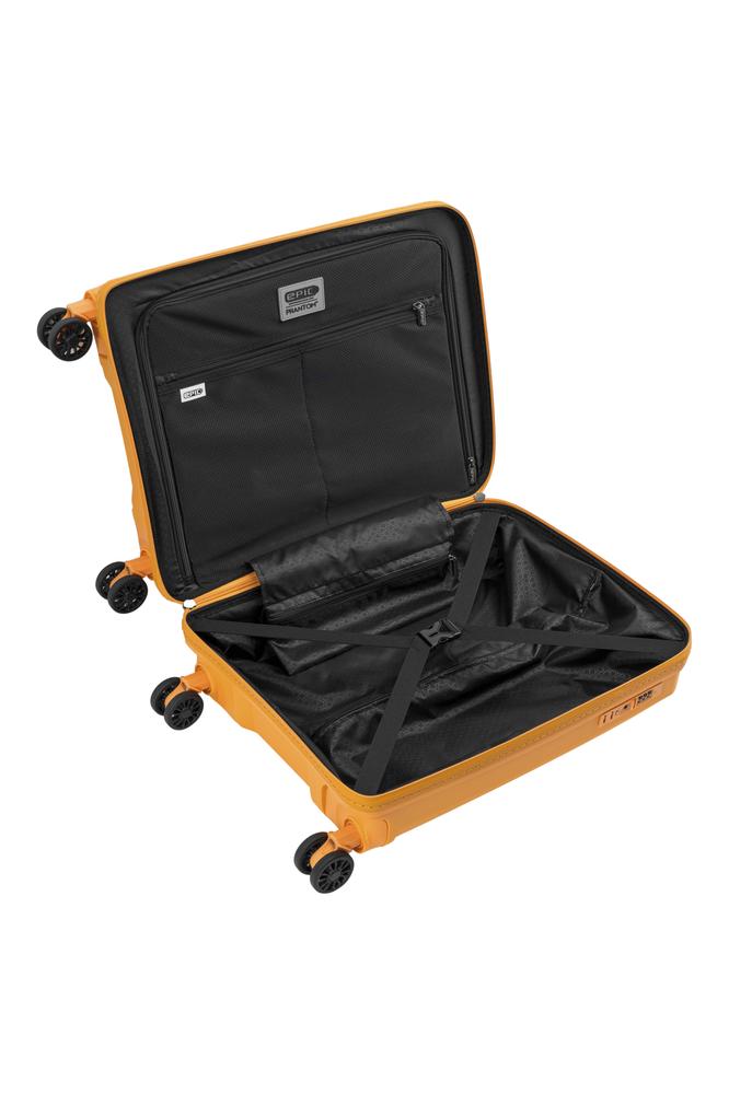 Epic Phantom SL Sett med harde trillekofferter 55+66+76 cm CanaryYELLOW-Harde kofferter-BagBrokers