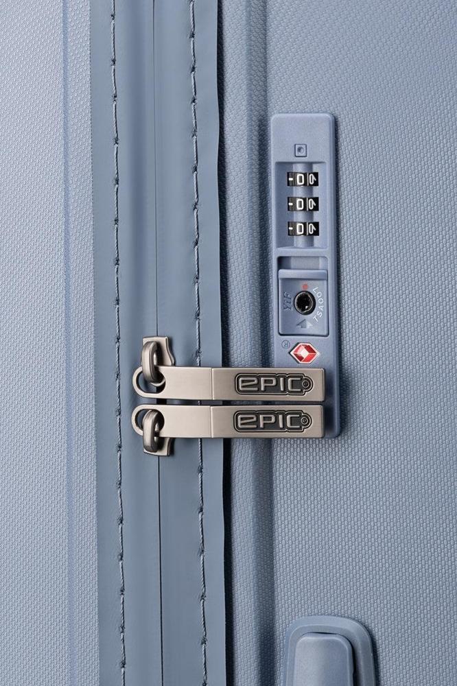 Epic Phantom SL Sett med harde trillekofferter 55+66+76 cm SkyBLUE-Harde kofferter-BagBrokers