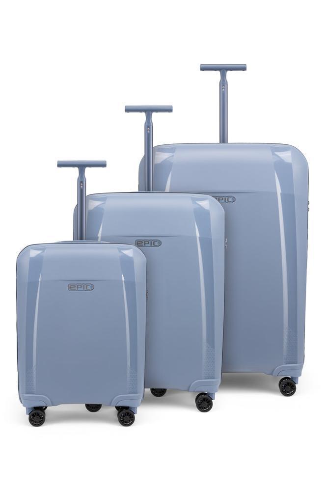 Epic Phantom SL Sett med harde trillekofferter 55+66+76 cm SkyBLUE-Harde kofferter-BagBrokers