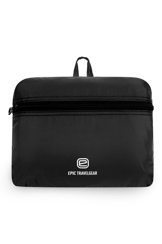Epic XPAK Flight Sammenleggbar Duffelbag 24 liter Svart-Bagger-BagBrokers
