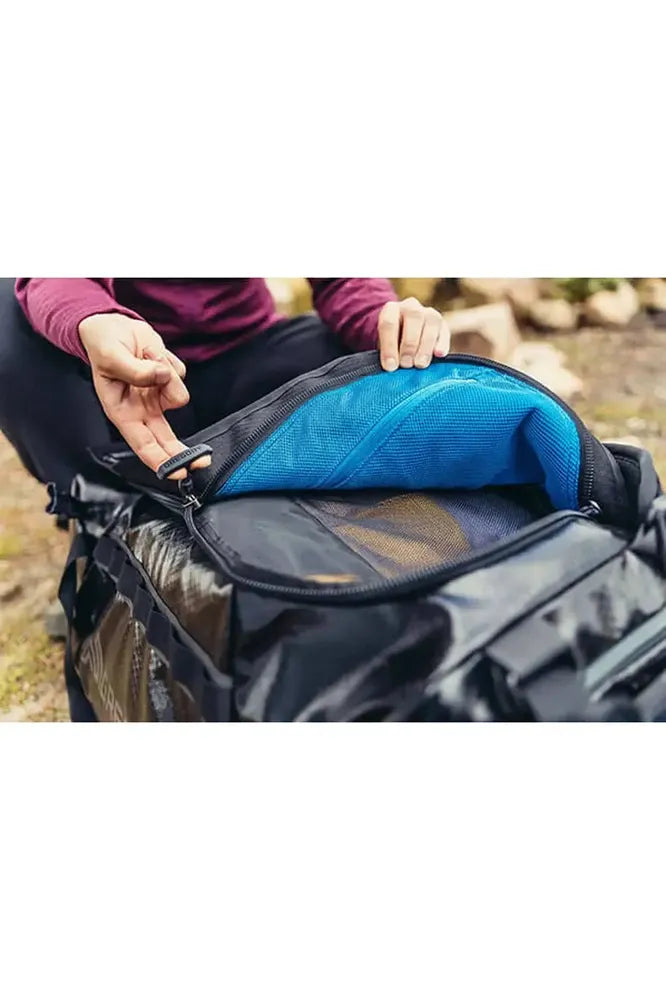 Gregory Alpaca 100 Duffle bag Obsidian Black-Bagger-BagBrokers