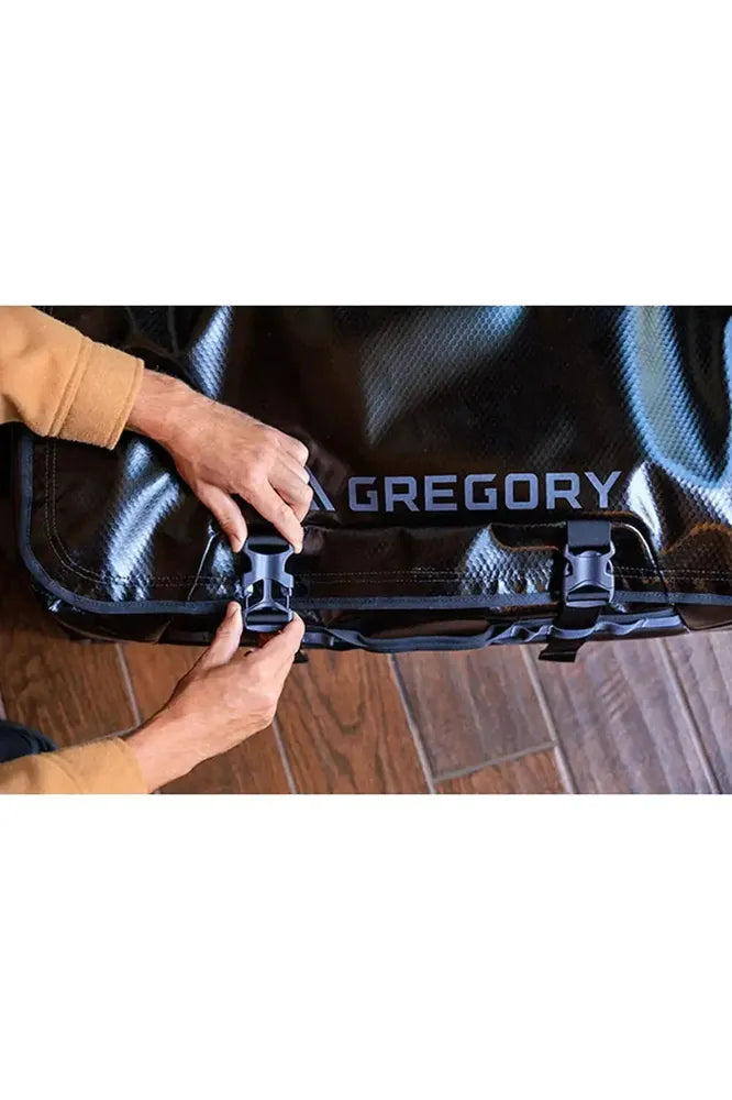 Gregory Alpaca 100 Duffle bag med 2 hjul Obsidian Black-Bagger-BagBrokers