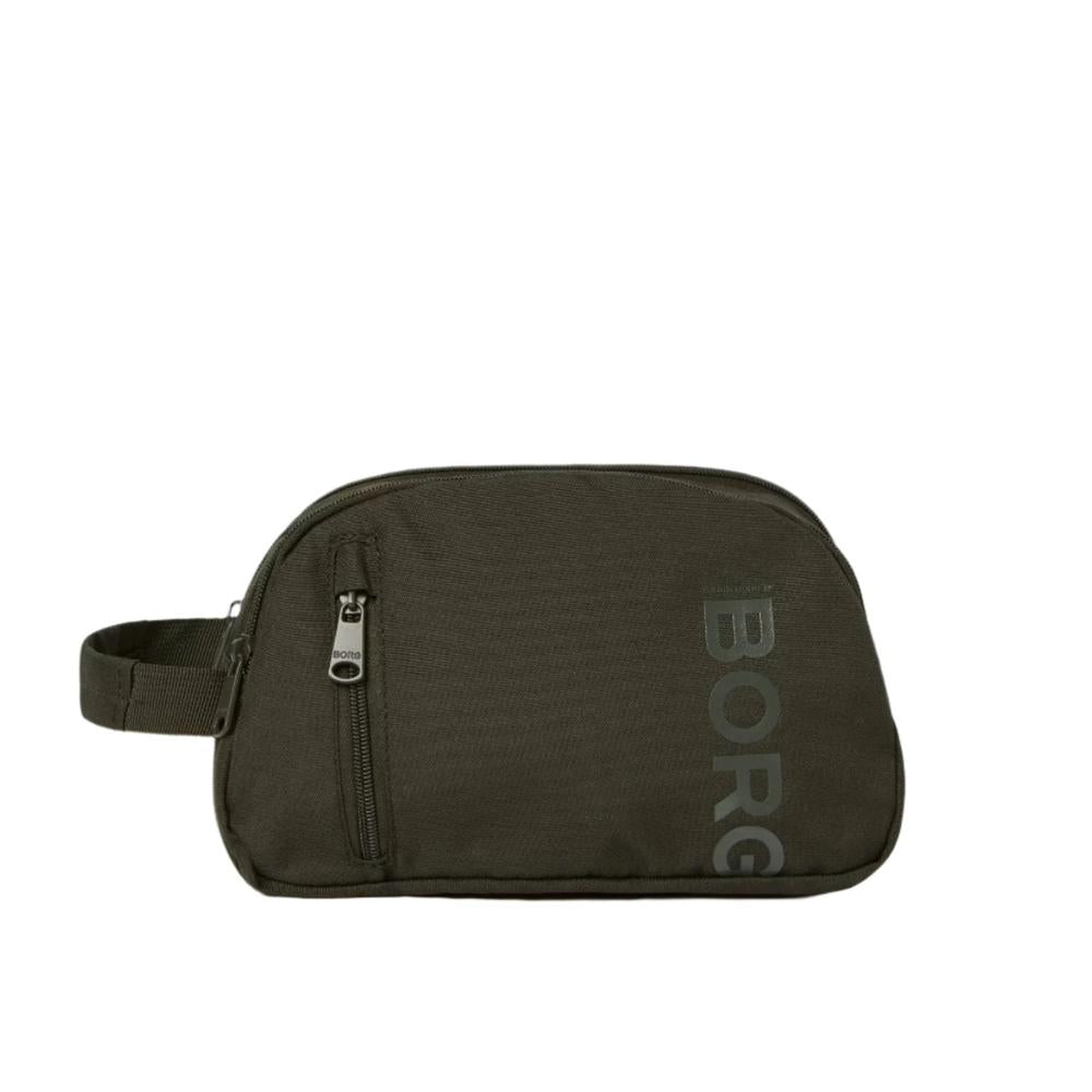 Grønn Bjørn Borg Core 8007 toalettmappe Peat-Toalettmappe-BagBrokers