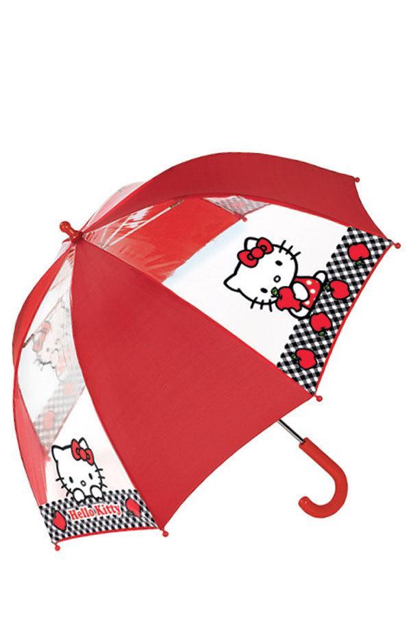 Hello Kitty paraply Rød-Paraplyer-BagBrokers