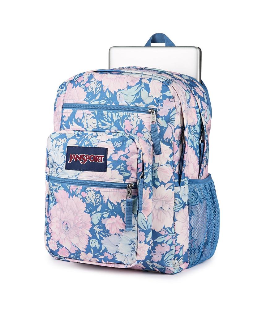 JanSport Big Student 15" Pc sekk Faded Tapestry E Blue-Ryggsekker-BagBrokers