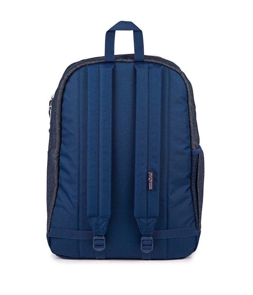 JanSport Cross Town Plus sekk 26 liter Indigo Denim-Ryggsekker-BagBrokers