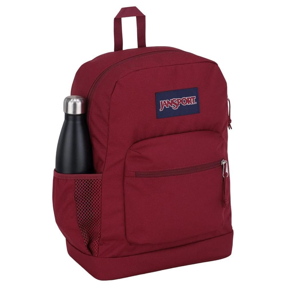 JanSport Cross Town Plus sekk 26 liter Russet Red-Ryggsekker-BagBrokers