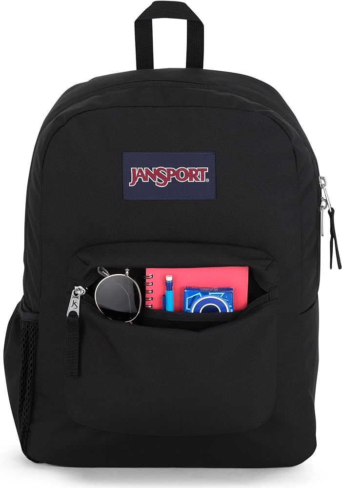 JanSport Cross Town sekk 26 liter Black-Ryggsekker-BagBrokers