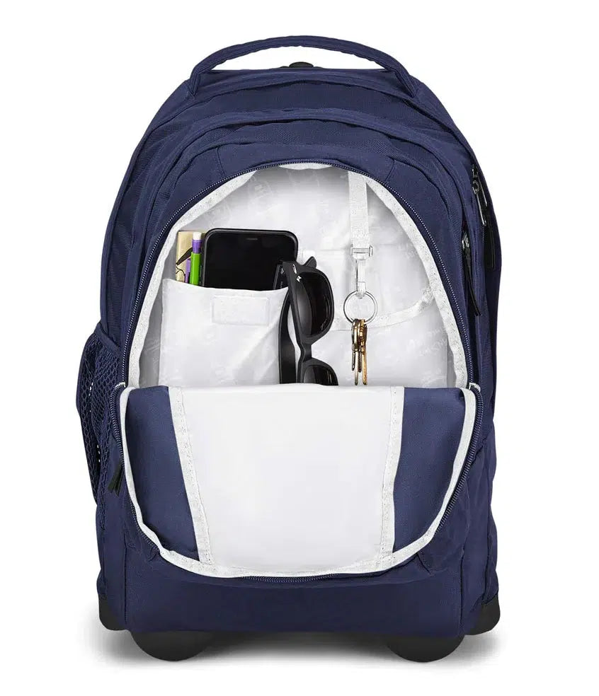 JanSport Driver 8 ryggsekk med hjul Blå-Ryggsekker-BagBrokers