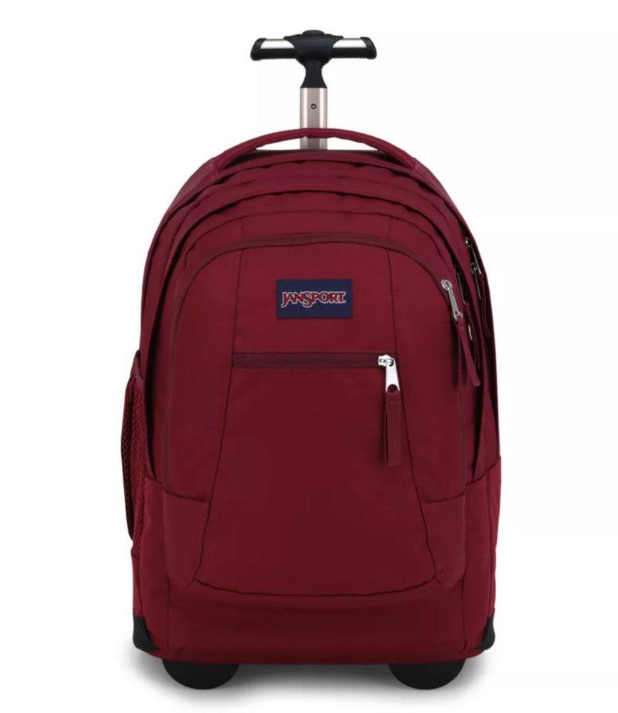 JanSport Driver 8 ryggsekk med hjul Russet Red-Ryggsekker-BagBrokers