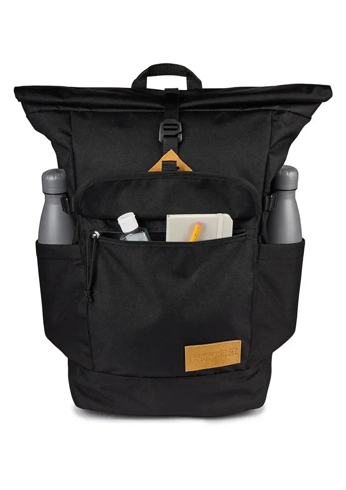 JanSport Hatchet Hatchet Rolltop 31 liter Svart-Ryggsekker-BagBrokers