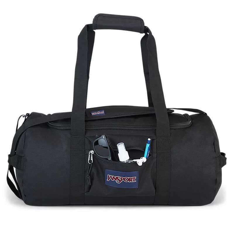 JanSport SuperBreak Away Duffelbag 40 liter Black-Bagger-BagBrokers