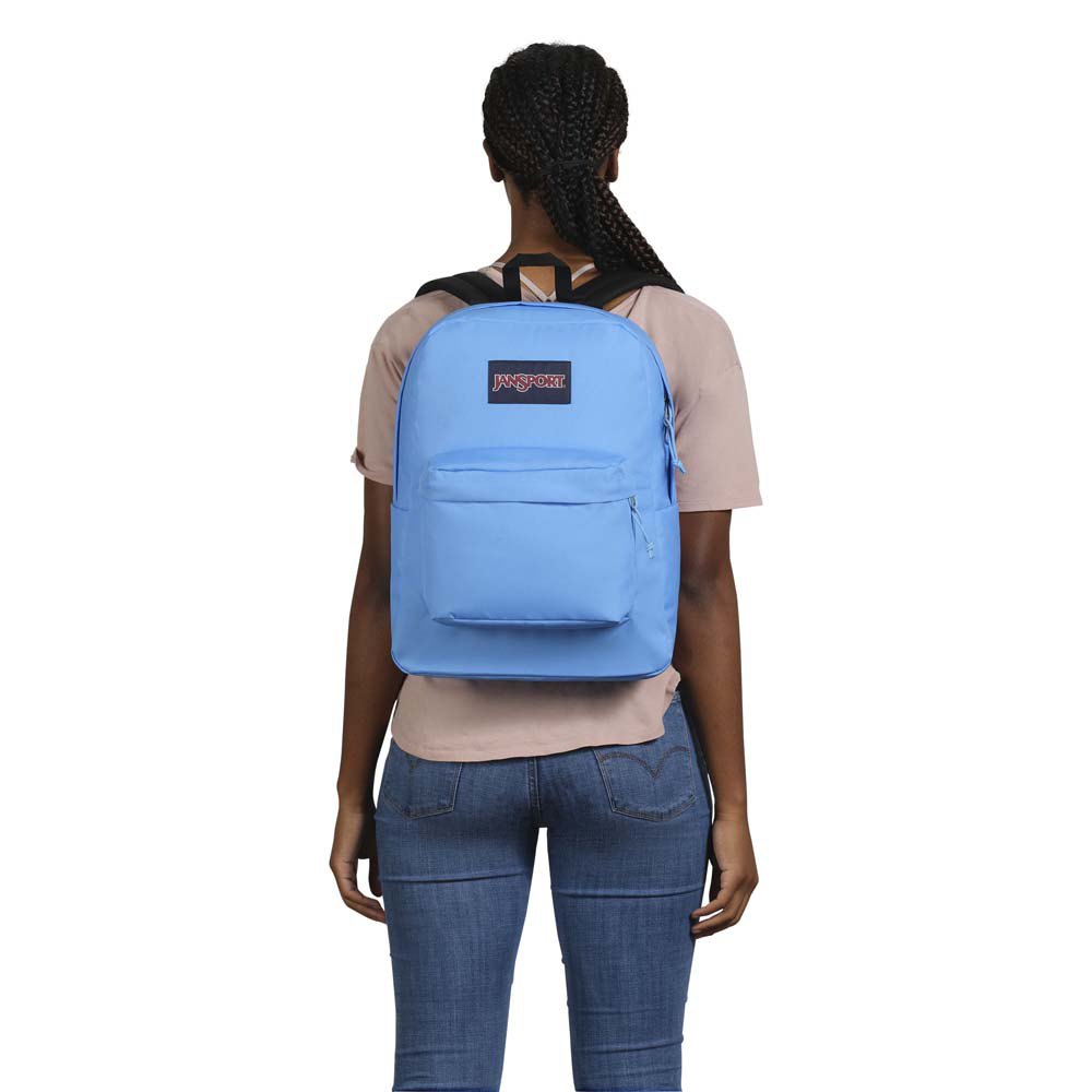 JanSport SuperBreak One 26 liter Blue Neon-Ryggsekker-BagBrokers