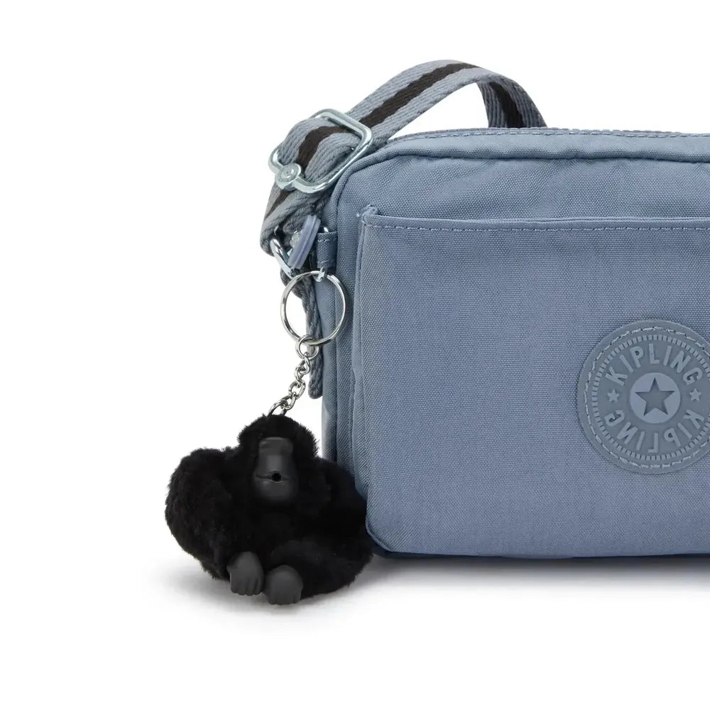 Kipling Abanu Liten Crossbody-veske Blue Stone-Veske-BagBrokers