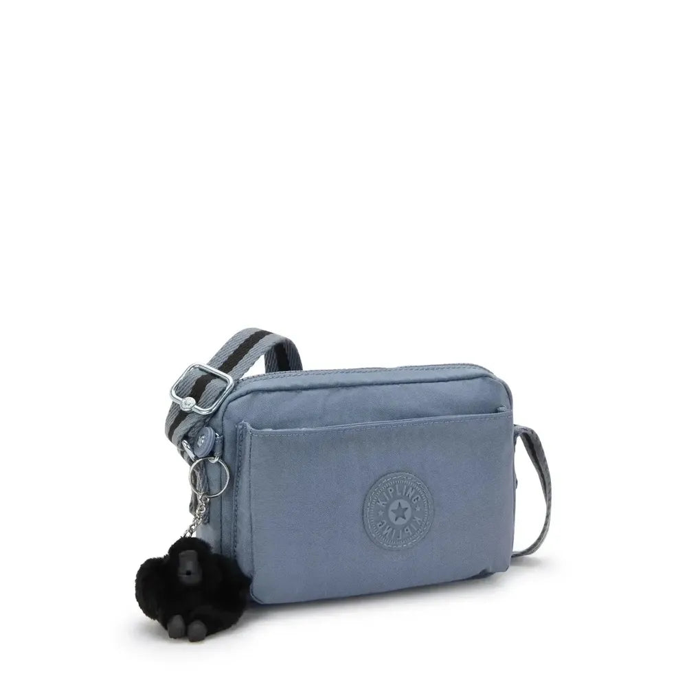 Kipling Abanu Liten Crossbody-veske Blue Stone-Veske-BagBrokers