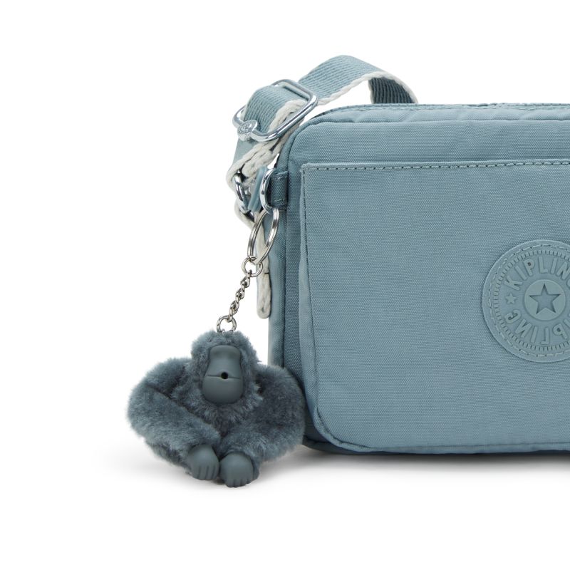 Kipling Abanu Liten Crossbody-veske Relaxed Grey-Veske-BagBrokers