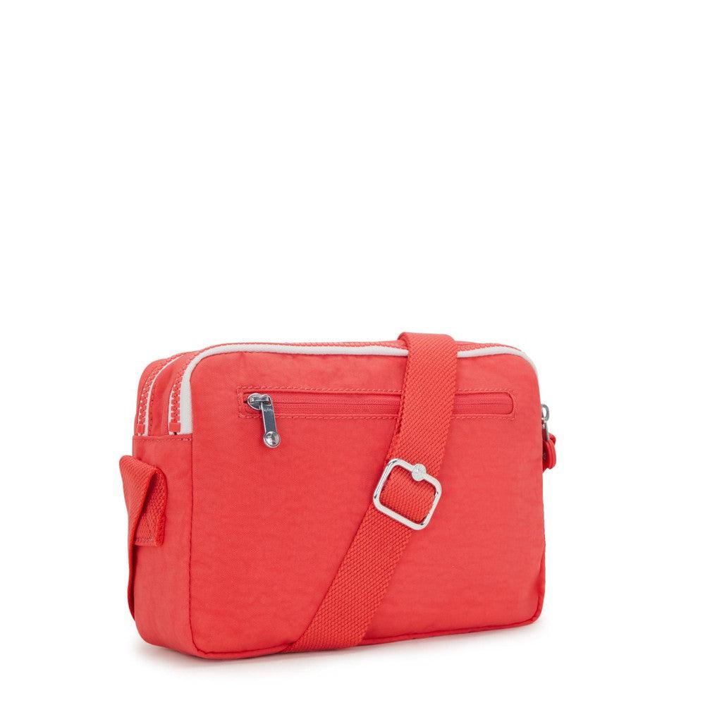 Kipling Abanu Medium Crossbody-veske Almost Coral-Veske-BagBrokers