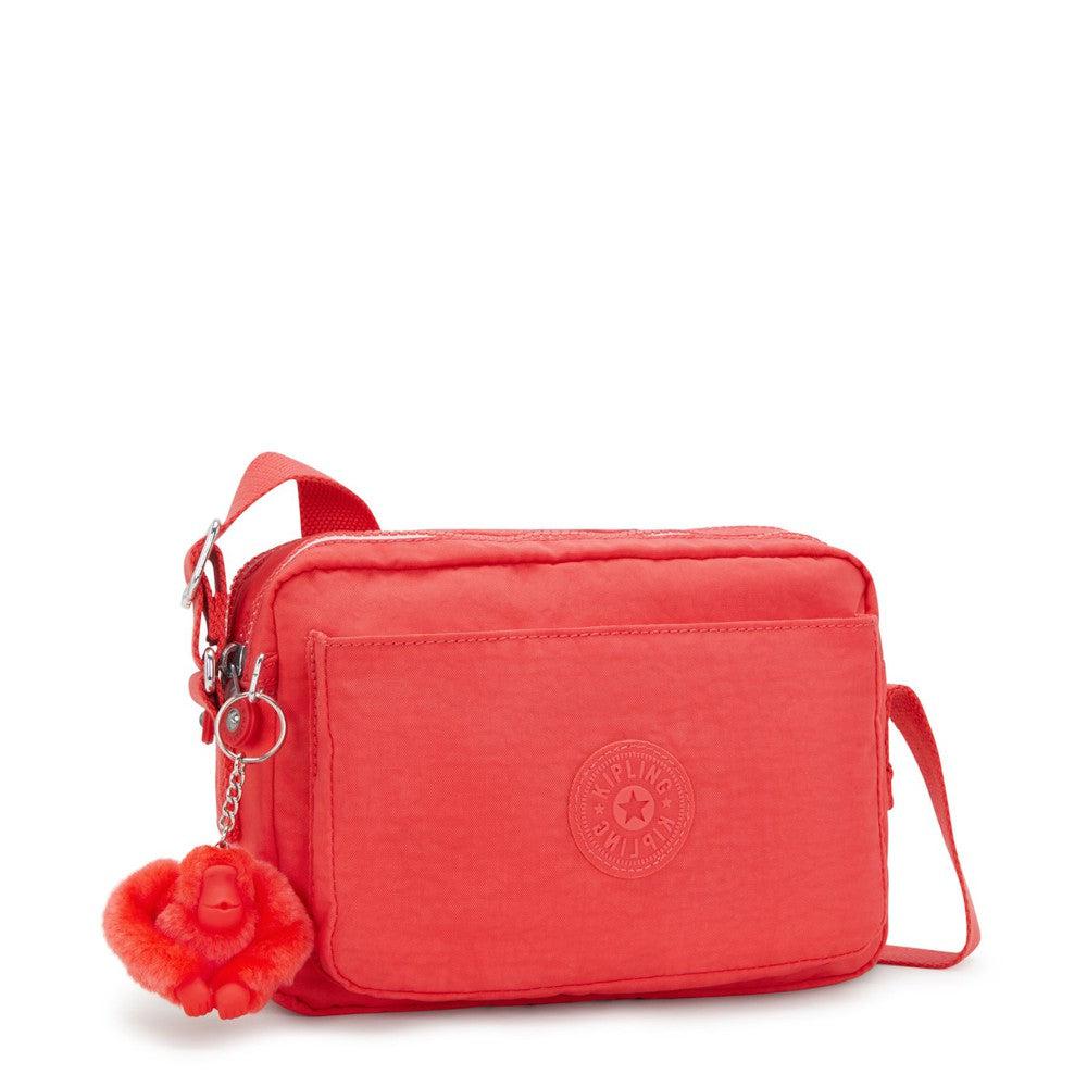 Kipling Abanu Medium Crossbody-veske Almost Coral-Veske-BagBrokers