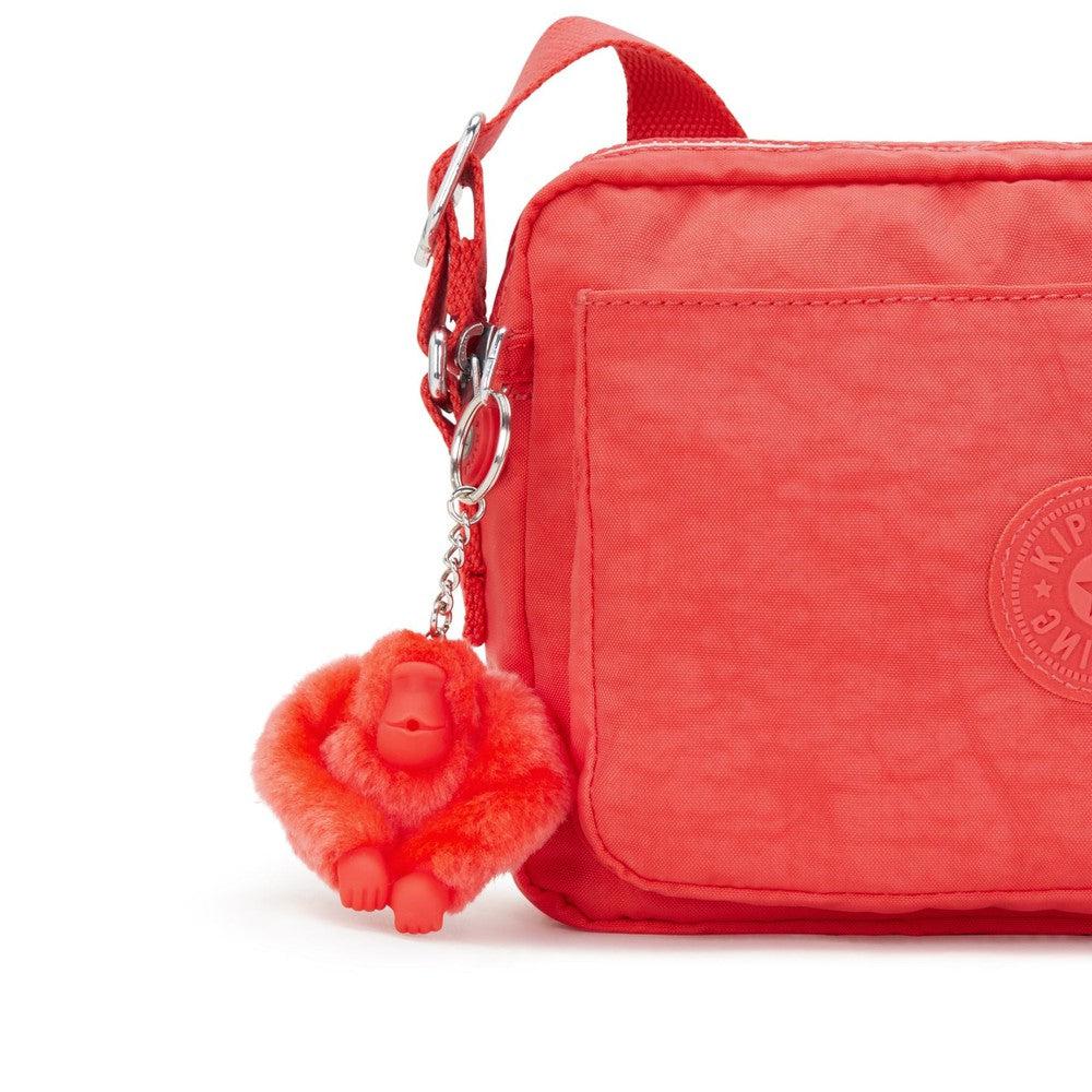 Kipling Abanu Medium Crossbody-veske Almost Coral-Veske-BagBrokers