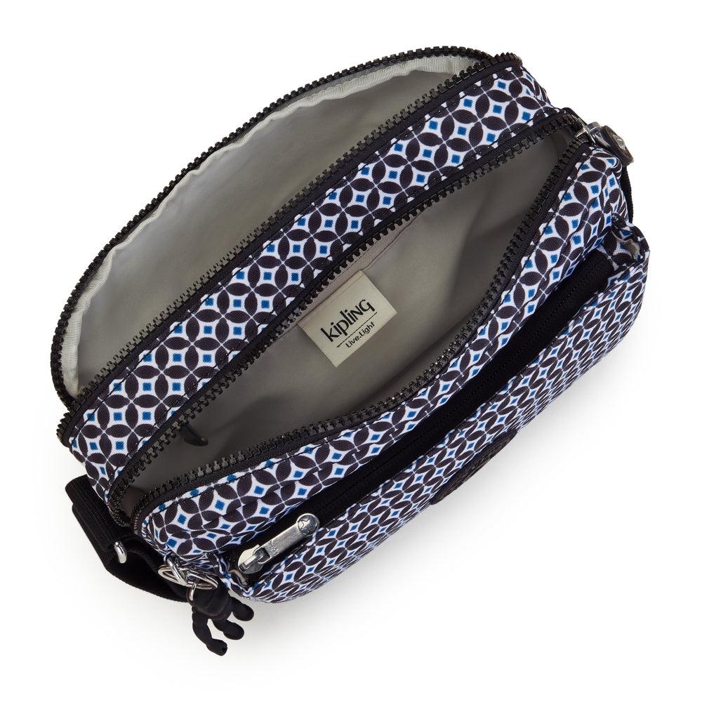 Kipling Abanu Medium Crossbody-veske Blackish Tile-Veske-BagBrokers