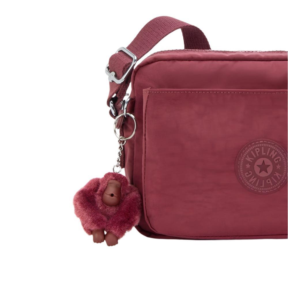 Kipling Abanu Medium Crossbody-veske Lounge Wine-Veske-BagBrokers