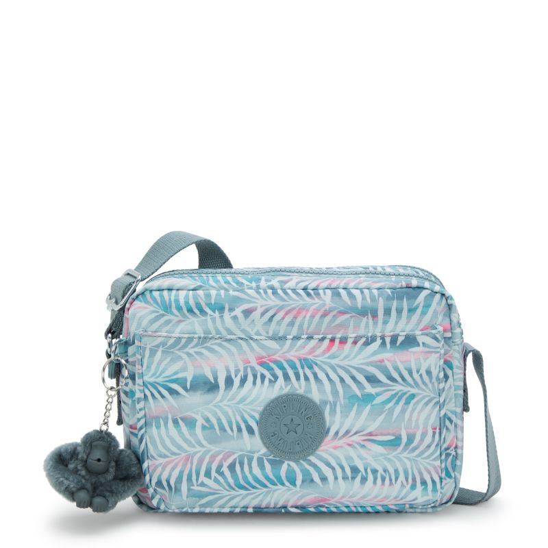 Kipling Abanu Medium Crossbody-veske Palmtree Leaves-Veske-BagBrokers