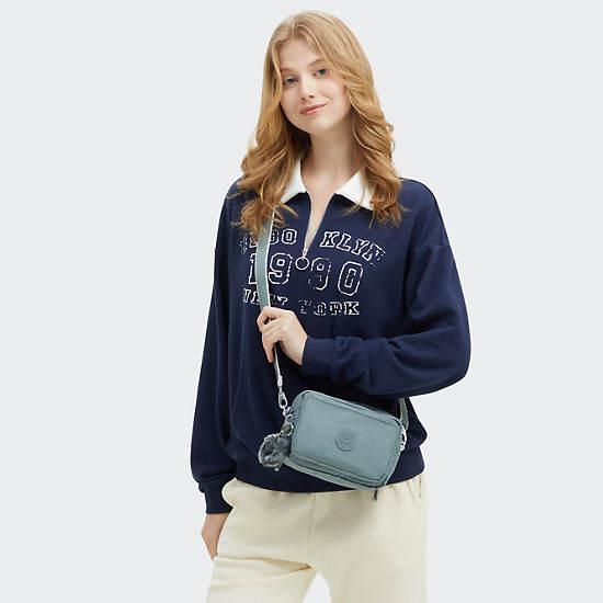Kipling Abanu Medium Crossbody-veske Relaxed Grey-Veske-BagBrokers