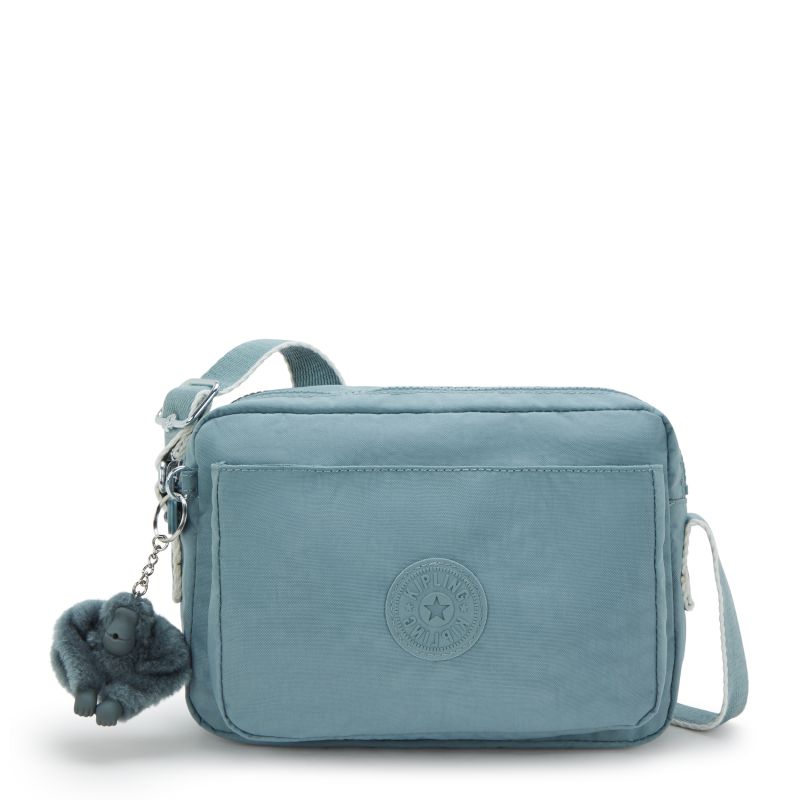 Kipling Abanu Medium Crossbody-veske Relaxed Grey-Veske-BagBrokers