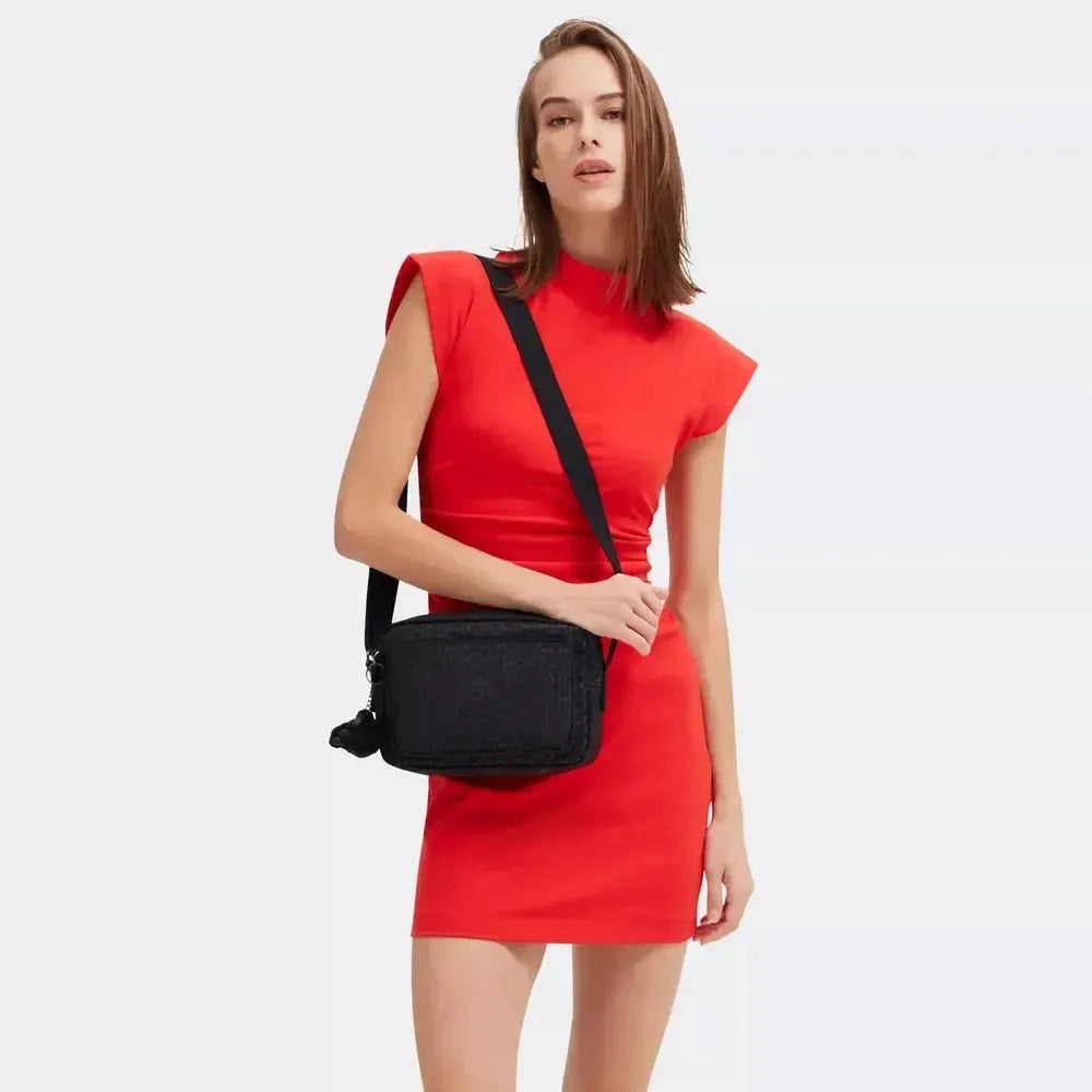 Kipling Abanu Medium Crossbody-veske Signature Emb-Veske-BagBrokers