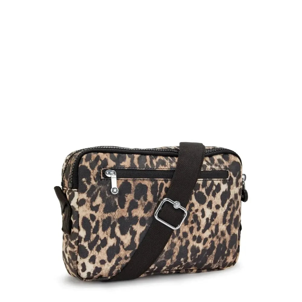 Kipling Abanu Medium Crossbody-veske Wild Leopard-Veske-BagBrokers