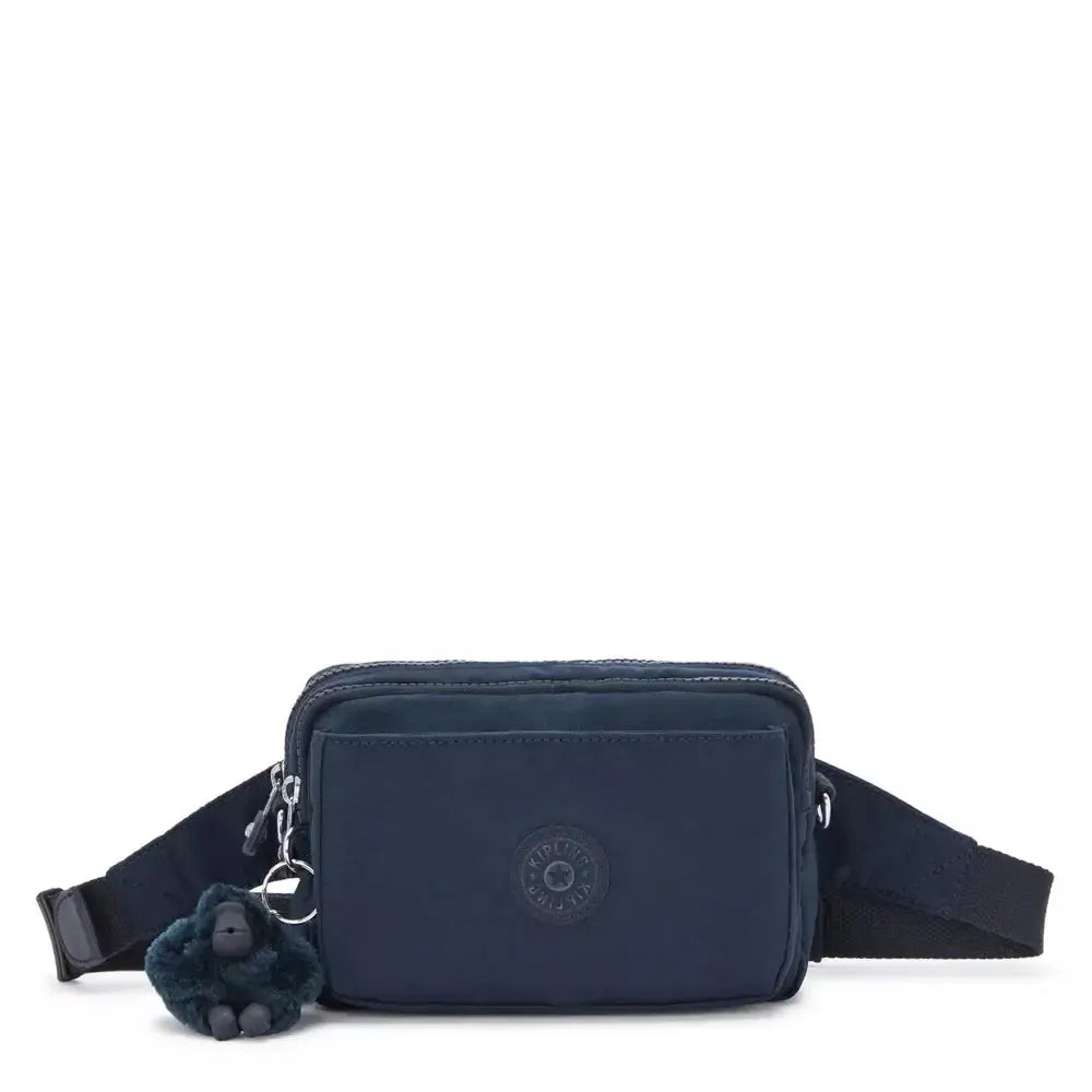 Kipling Abanu Multi mini 2-in-1 Crossbody og midjeveske Blue Bleu-Veske-BagBrokers