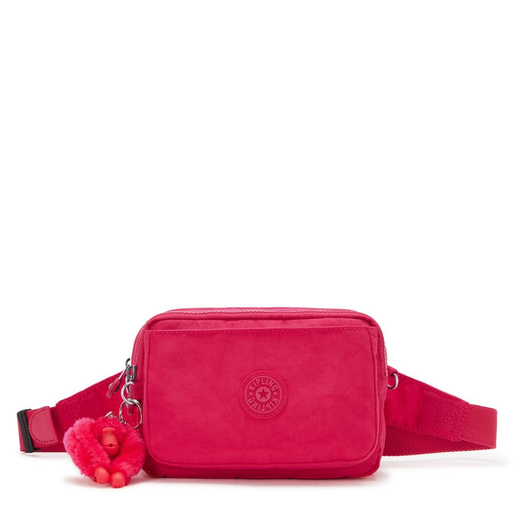 Kipling Abanu Multi mini 2-in-1 Crossbody og midjeveske Confetti Pink-Veske-BagBrokers
