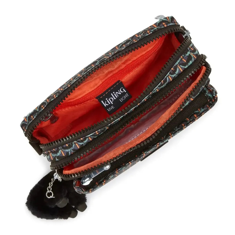 Kipling Abanu Multi mini 2-in-1 Crossbody og midjeveske Geo Feather-Veske-BagBrokers