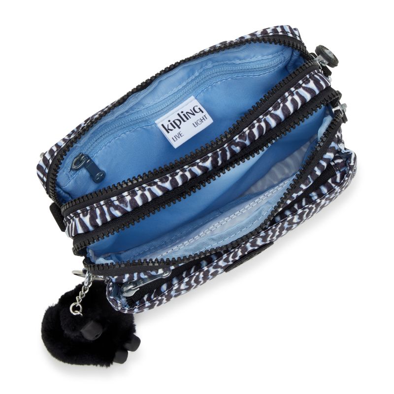 Kipling Abanu Multi mini 2-in-1 Crossbody og midjeveske Holiday Waves-Veske-BagBrokers