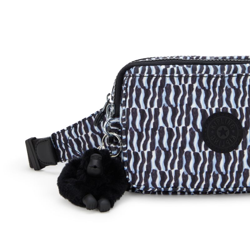 Kipling Abanu Multi mini 2-in-1 Crossbody og midjeveske Holiday Waves-Veske-BagBrokers