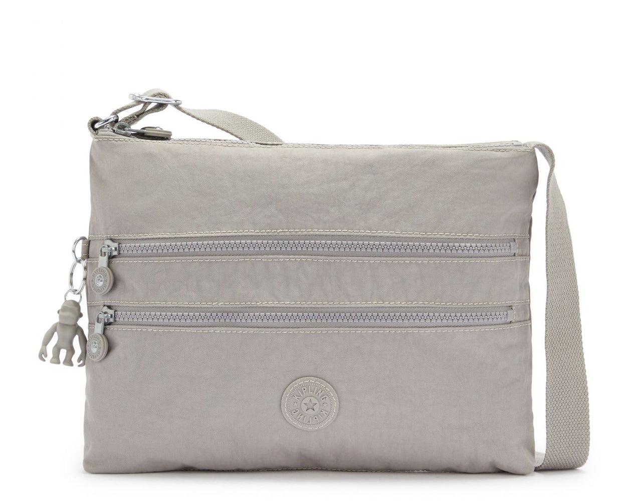 Kipling Alvar Medium skulderveske Grey Gris-Veske-BagBrokers
