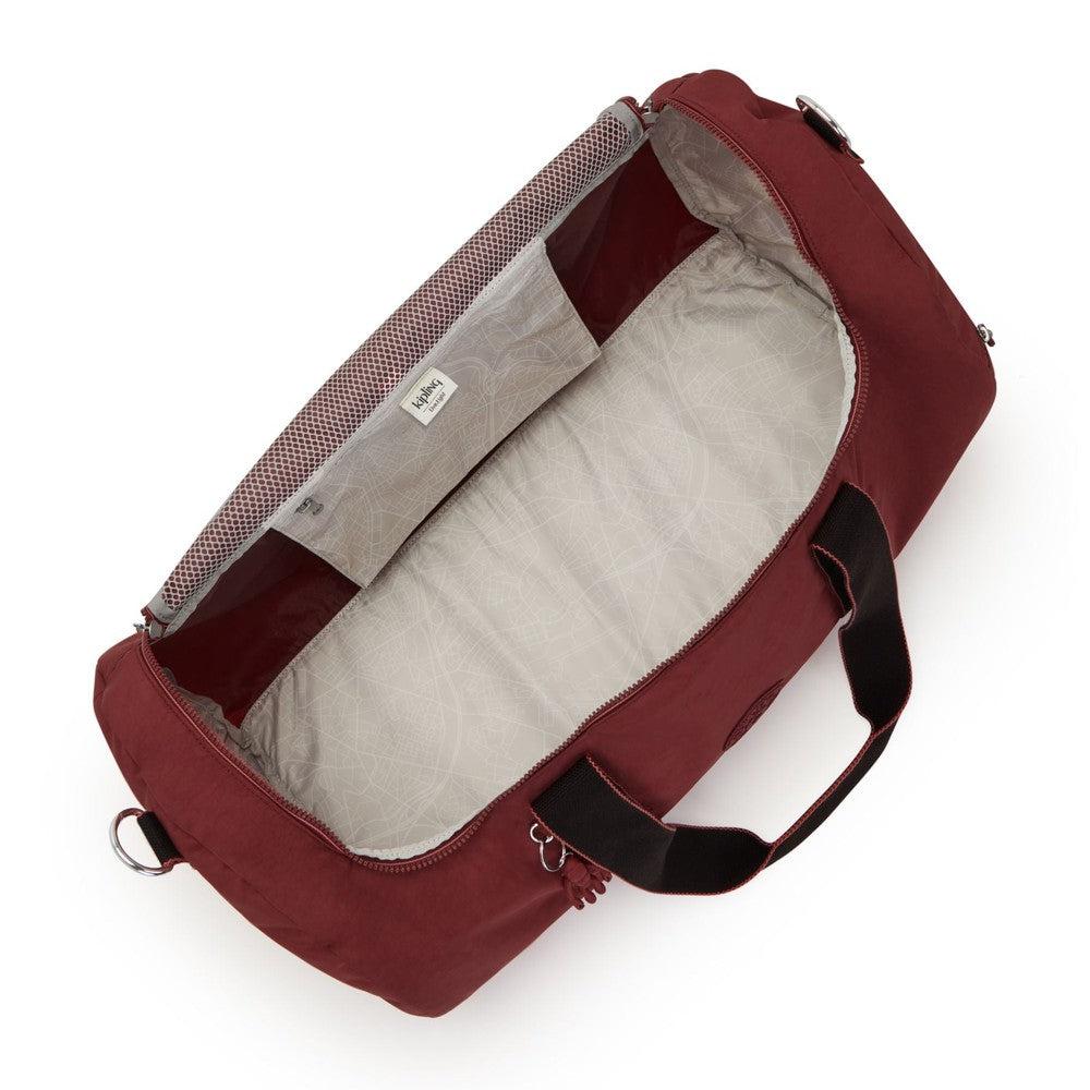 Kipling Argus medium dufflebag Flaring Rust-bagger-BagBrokers