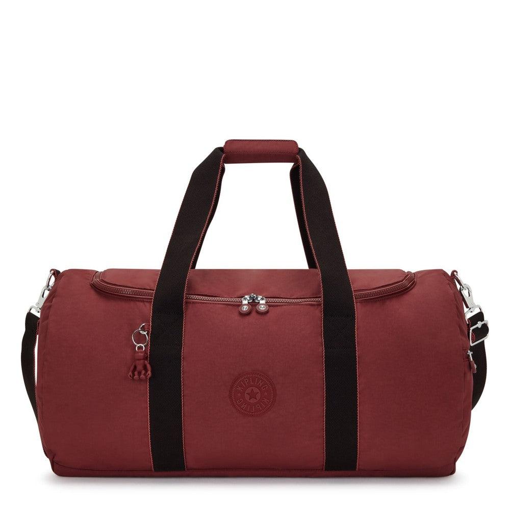 Kipling Argus medium dufflebag Flaring Rust-bagger-BagBrokers