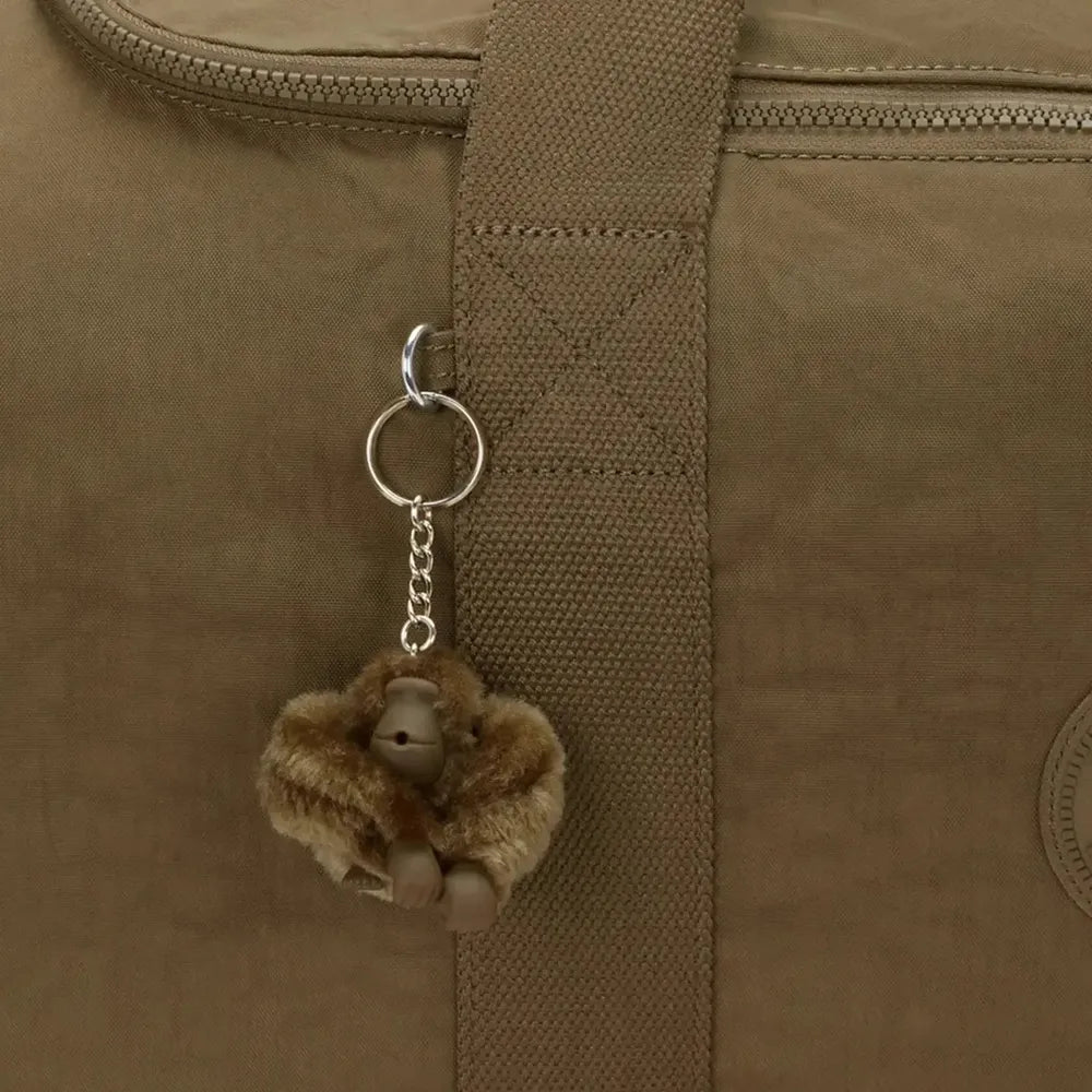 Kipling Argus medium dufflebag Smooth Khaki-bagger-BagBrokers