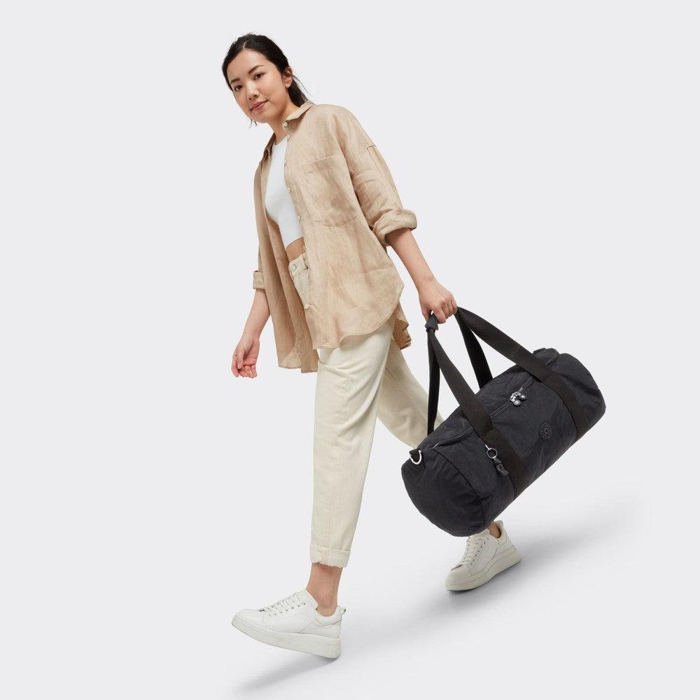 Kipling Argus small dufflebag Black Noir-bagger-BagBrokers
