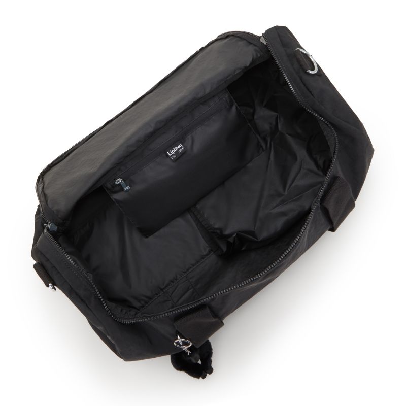 Kipling Argus small dufflebag Black Noir-bagger-BagBrokers