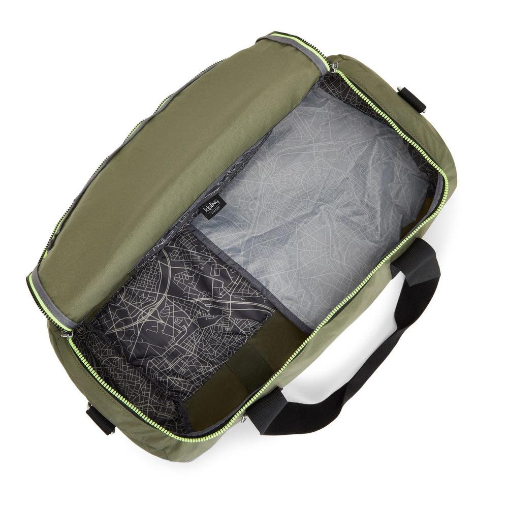Kipling Argus small dufflebag Strong Moss-bagger-BagBrokers