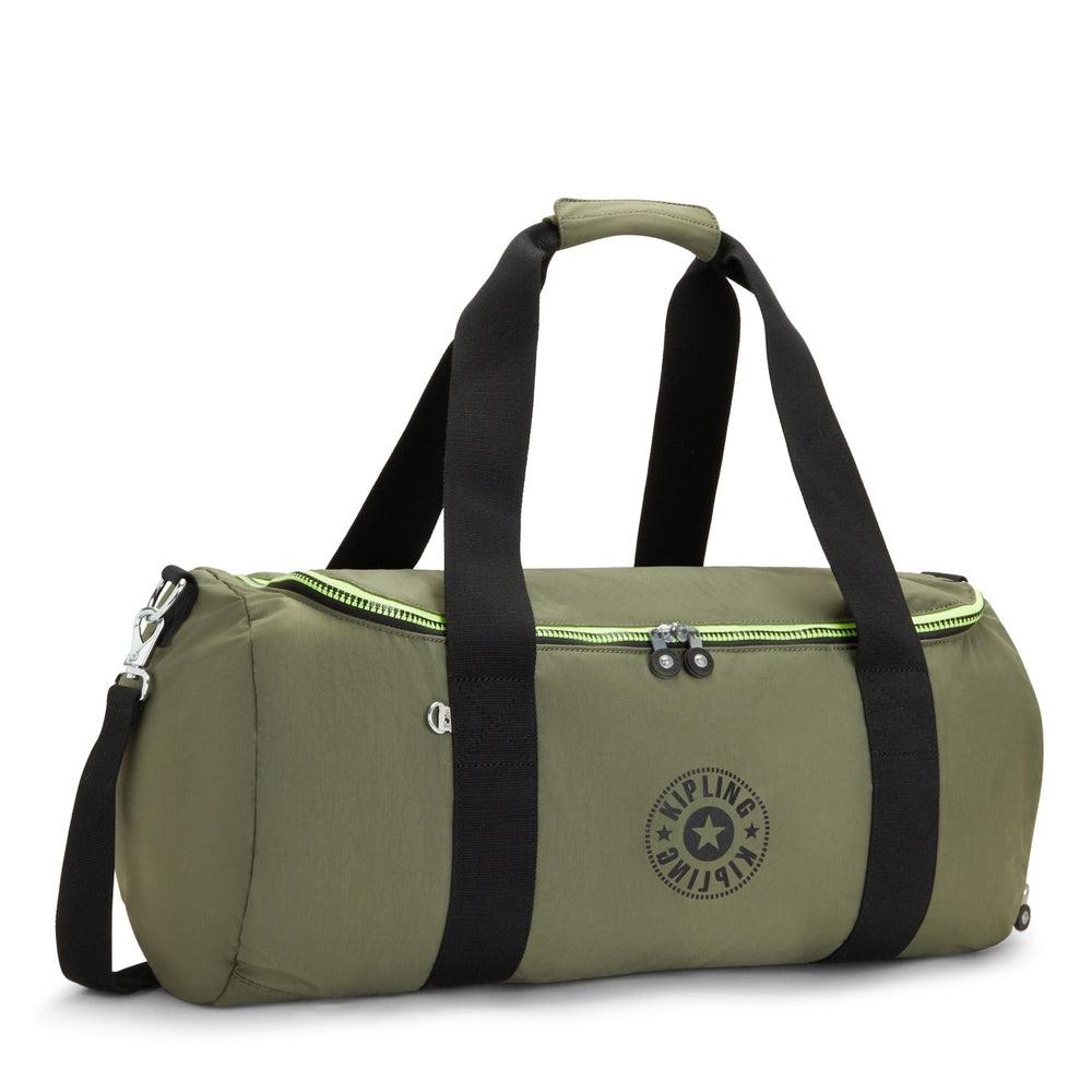 Kipling Argus small dufflebag Strong Moss-bagger-BagBrokers