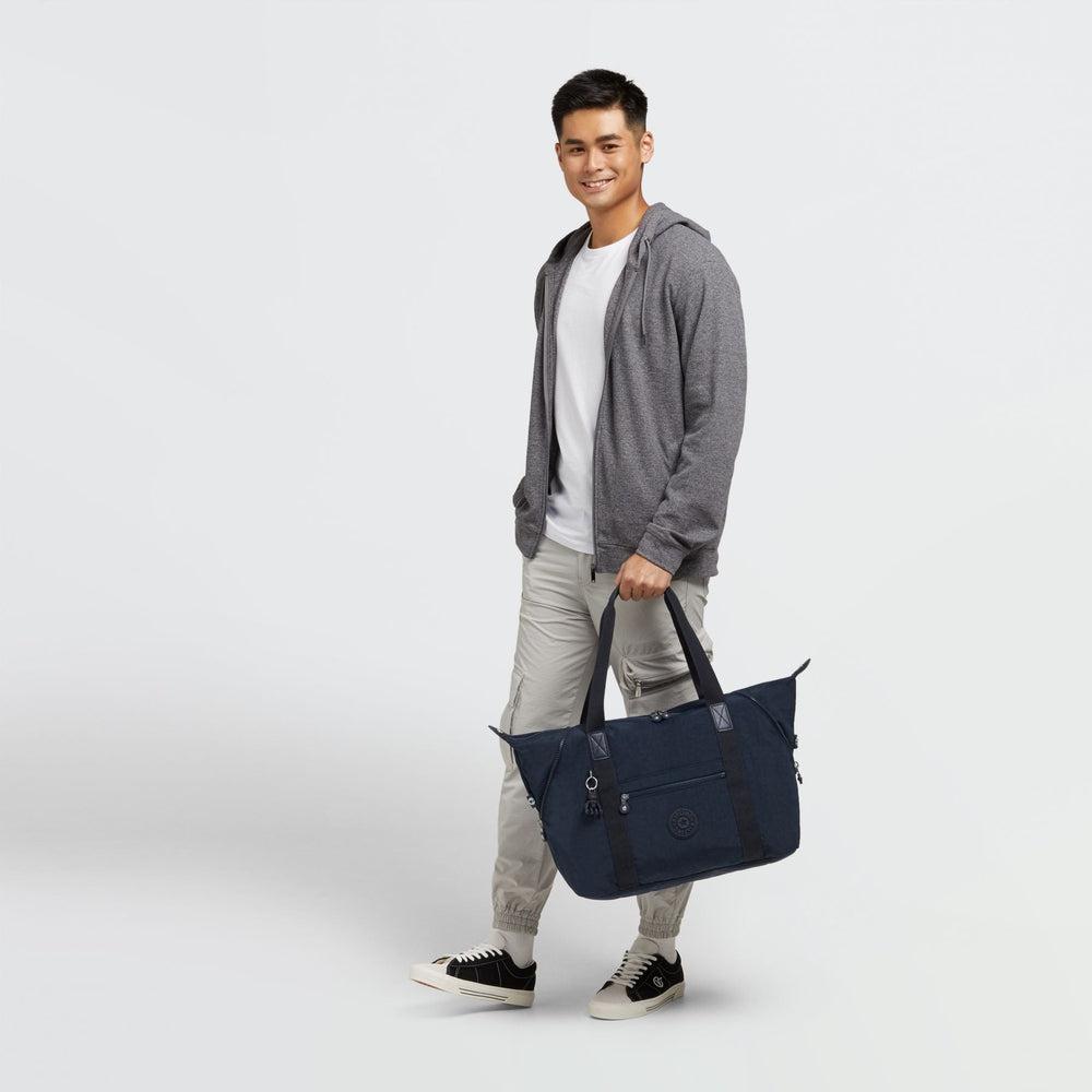 Kipling Art M medium bag Blue Bleu-Veske-BagBrokers