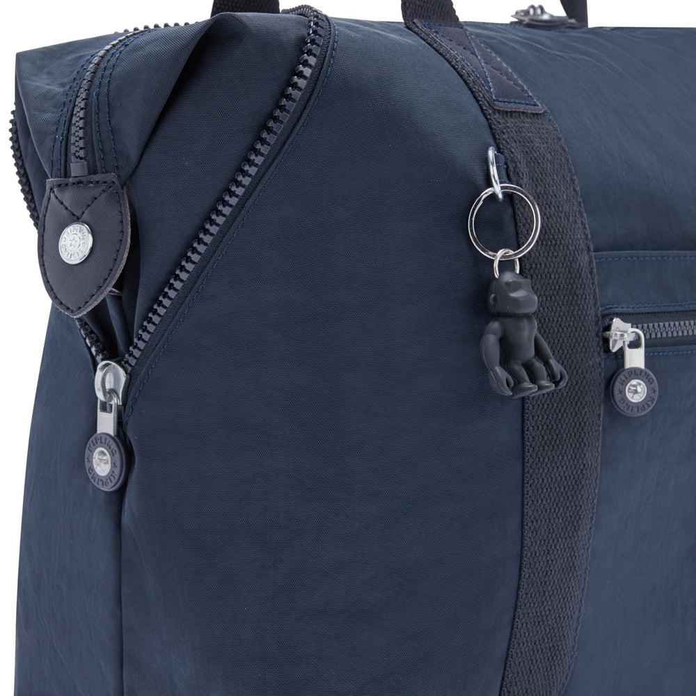 Kipling Art M medium bag Blue Bleu-Veske-BagBrokers