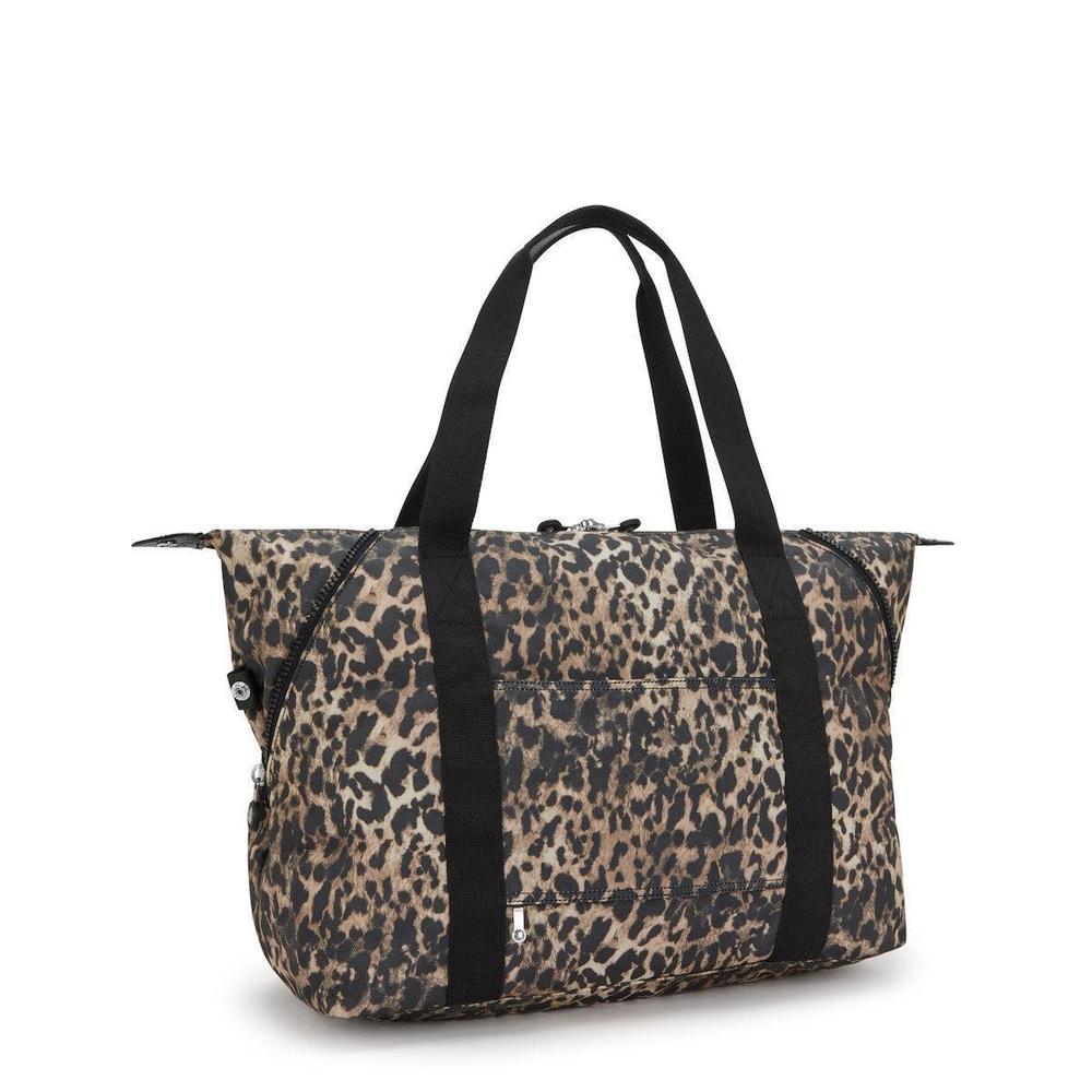 Kipling Art M medium bag Wild leopard-Veske-BagBrokers