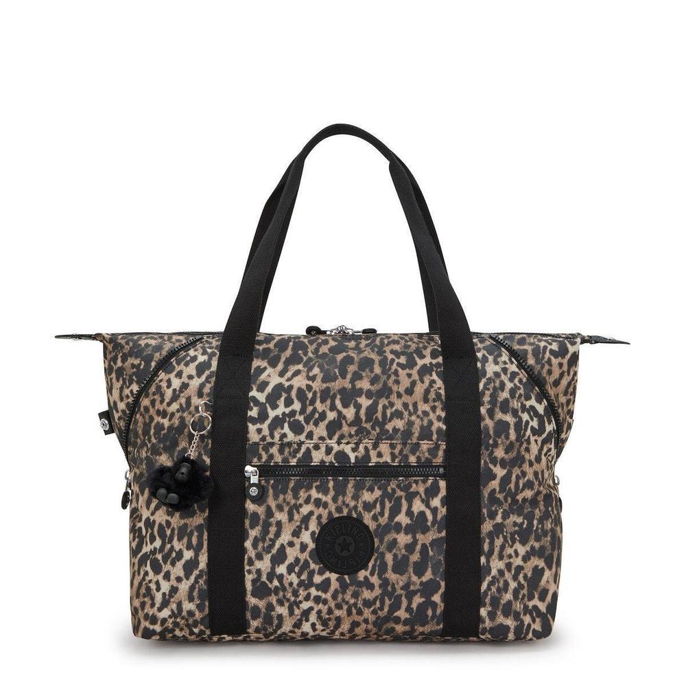 Kipling Art M medium bag Wild leopard-Veske-BagBrokers