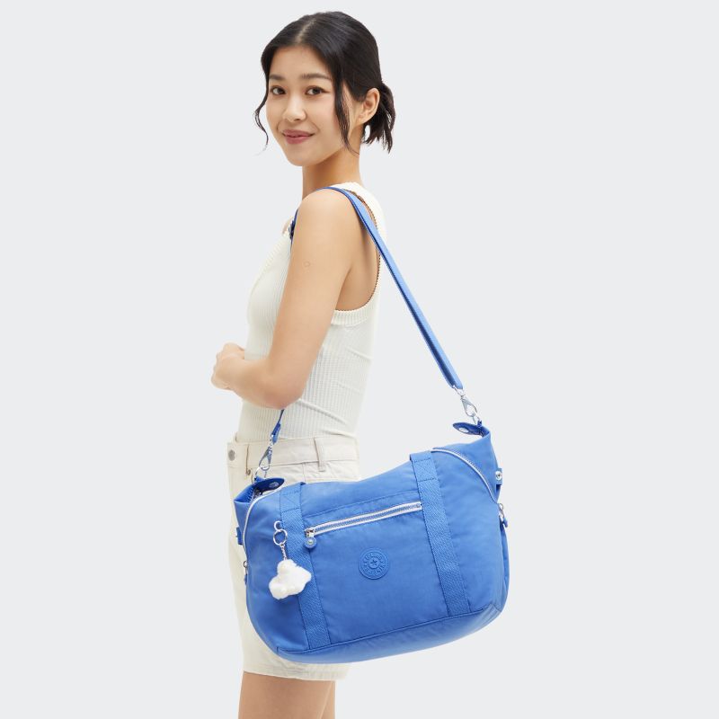 Kipling Art skulderveske Cocktail Blue-Veske-BagBrokers