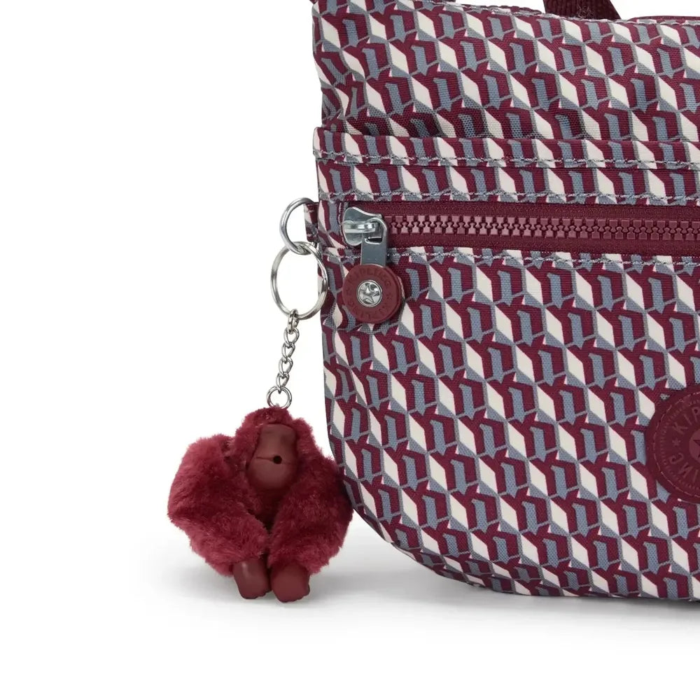 Kipling Arto S small skulderveske 3DK Wine-Veske-BagBrokers